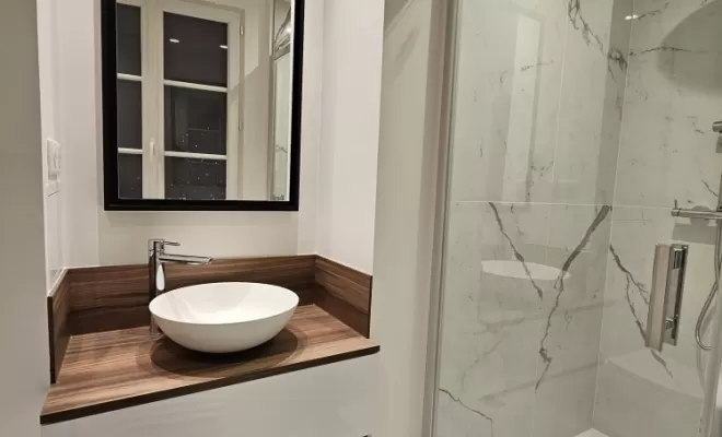 Entreprise de pose de salle de bain, Houilles, PROJET CONSTRUCTION