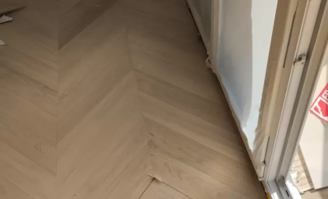 Pose parquet , Houilles, PROJET CONSTRUCTION