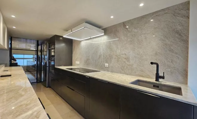Travaux de conception de cuisine, Houilles, PROJET CONSTRUCTION